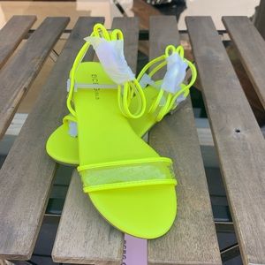 Brand new! BCBG Girls neon sandal